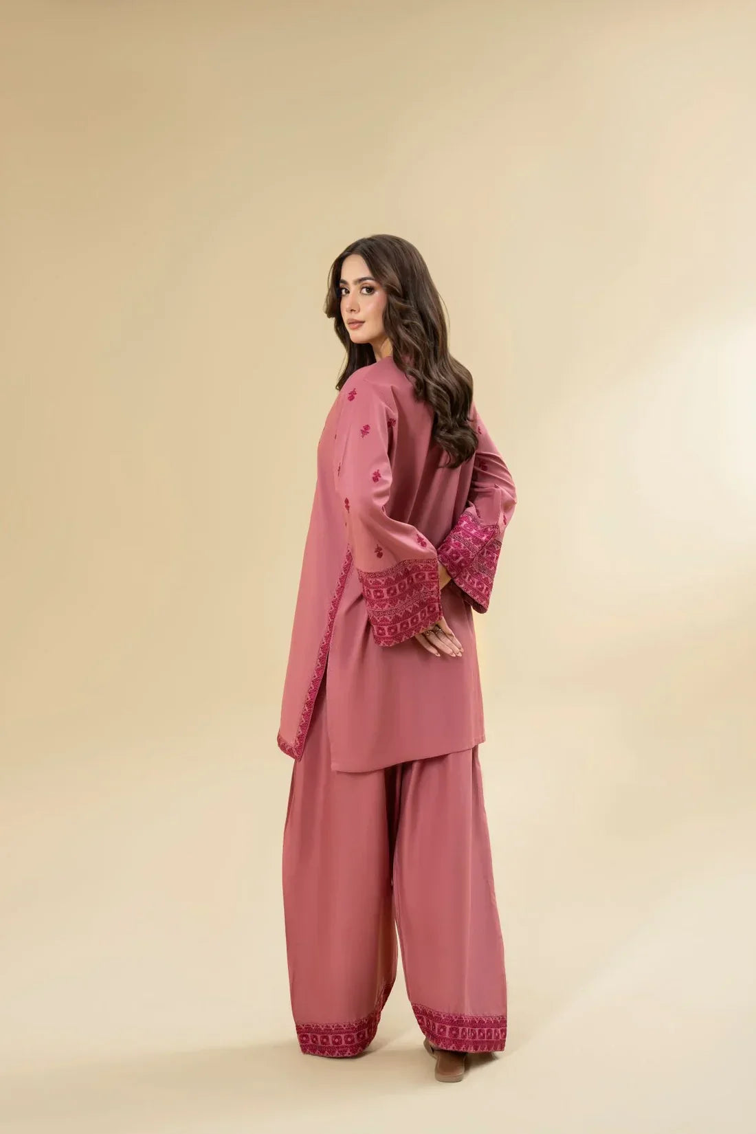 Naaz mahroon 2pc